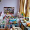 Espace bébé avec miroir